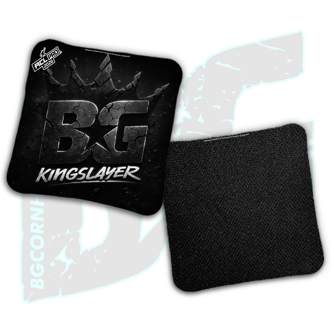 2026 BG Kingslayer "Shattered Crown" - ACL Pro Stamped Cornhole Bags - SET OF 4 BAGS
