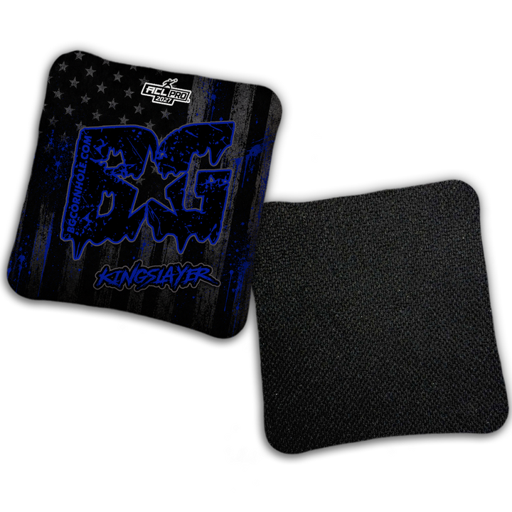 2027 BG Multiple Bag Models "AMERICAN GRIT" - ACL Pro Stamped Cornhole Bags - SET OF 4 BAGS