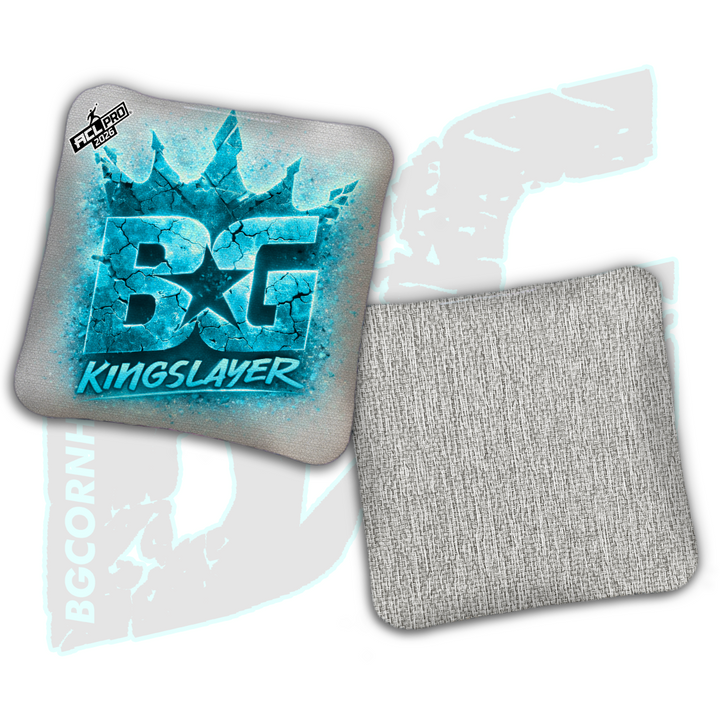 2026 BG Kingslayer "Shattered Crown" - ACL Pro Stamped Cornhole Bags - SET OF 4 BAGS