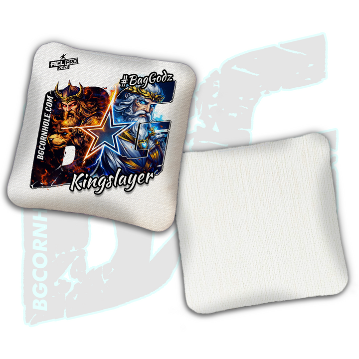 2026 BG Multiple Bag Models "Crossfire" - ACL Pro Stamped Cornhole Bags - SET OF 4 BAGS