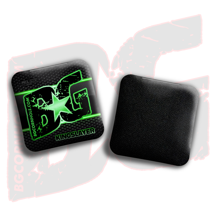 2026 BG Multiple Bag Models "Carbon Lines" - ACL Pro Stamped Cornhole Bags - SET OF 4 BAGS