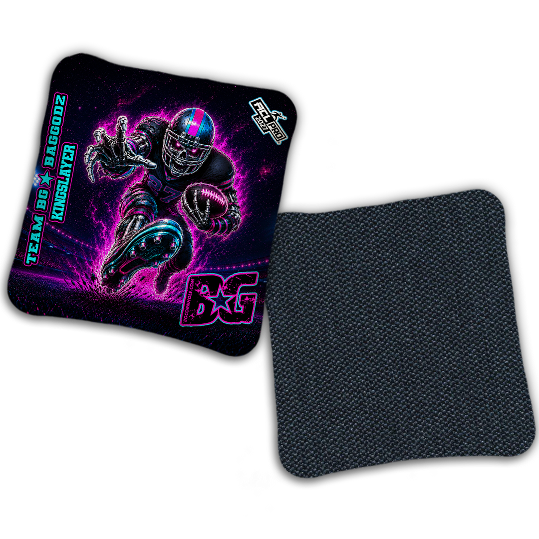2027 BG Multiple Bag Models "FINAL DRIVE" - ACL Pro Stamped Cornhole Bags - SET OF 4 BAGS