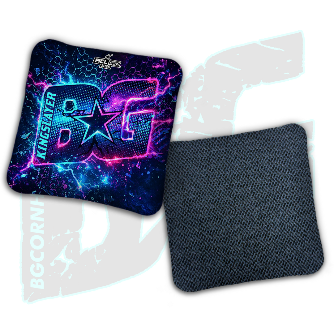 2026 BG Multiple Bag Models "Hypercore" - ACL Pro Stamped Cornhole Bags - SET OF 4 BAGS