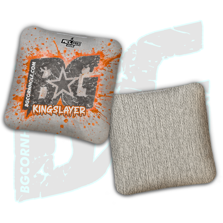 2026 BG Multiple Bag Models "Drip Splatter" - ACL Pro Stamped Cornhole Bags - SET OF 4 BAGS