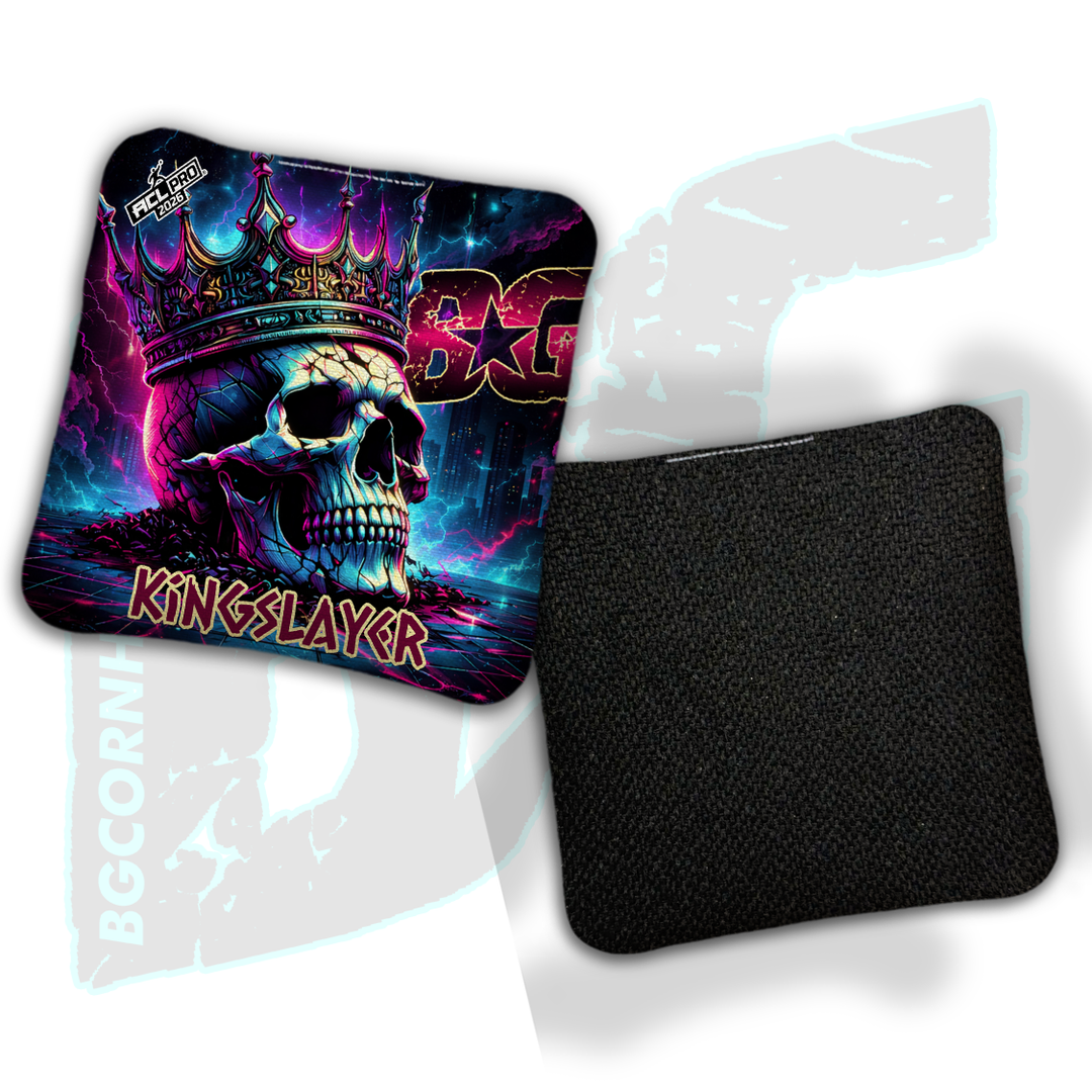 2026 BG Multiple Bag Models "Royal Ruins" - ACL Pro Stamped Cornhole Bags - SET OF 4 BAGS