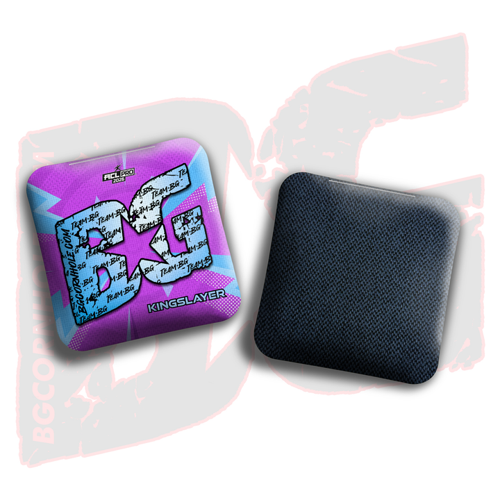 2026 BG Multiple Bag Models "Retro Strike" - ACL Pro Stamped Cornhole Bags - SET OF 4 BAGS