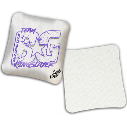 2027 BG Multiple Bag Models "OUTLINED TEAM BG" - ACL Pro Stamped Cornhole Bags - SET OF 4 BAGS