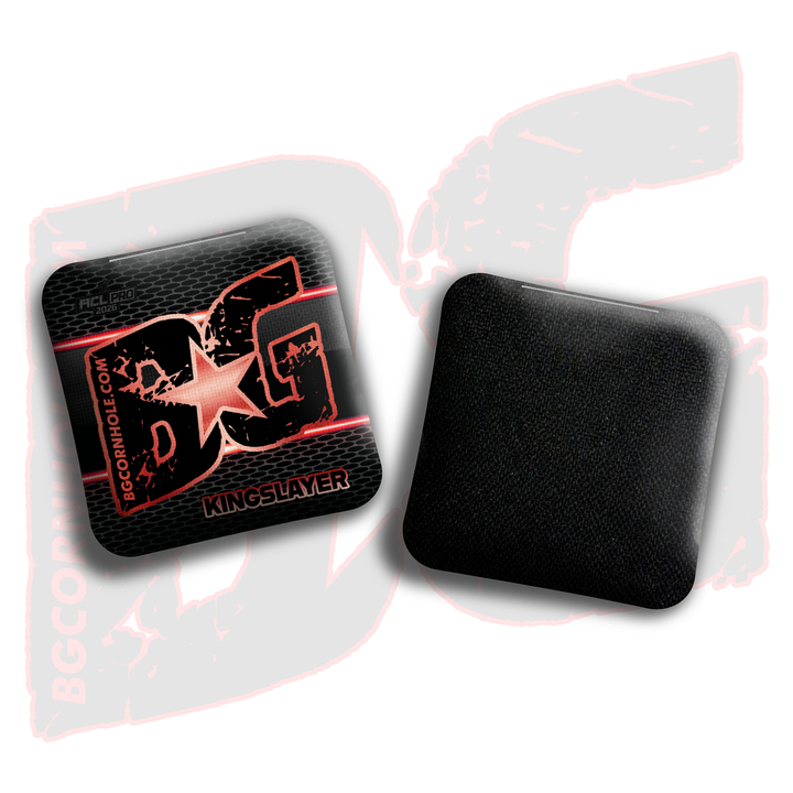 2026 BG Multiple Bag Models "Carbon Lines" - ACL Pro Stamped Cornhole Bags - SET OF 4 BAGS