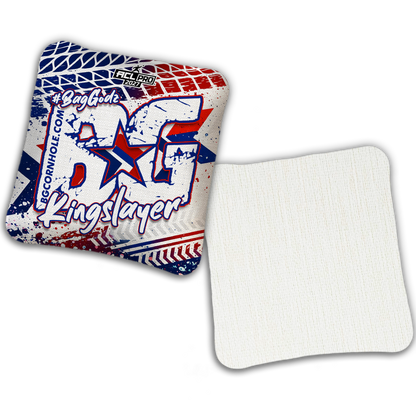 2027 BG Multiple Bag Models "GRUNGE TRACKS" - ACL Pro Stamped Cornhole Bags - SET OF 4 BAGS