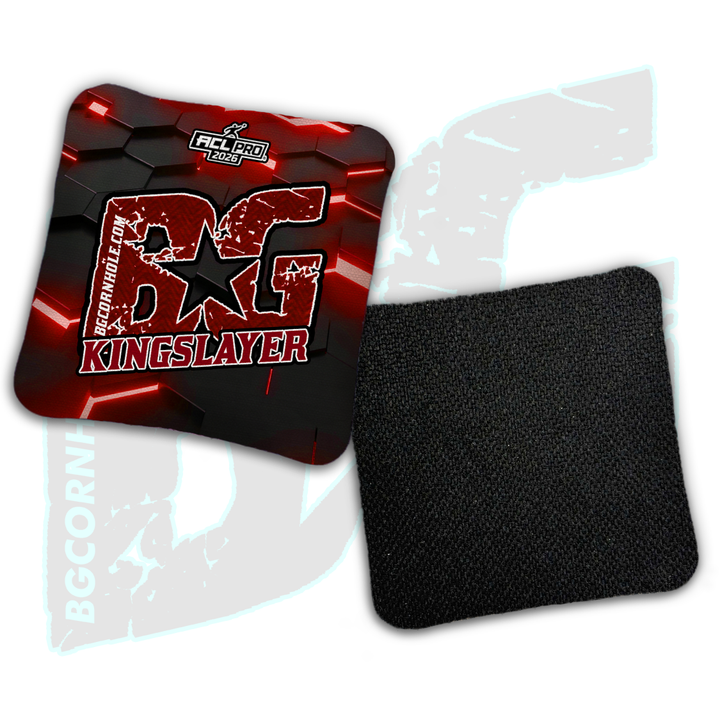 2026 BG Multiple Bag Models "Hex" - ACL Pro Stamped Cornhole Bags - SET OF 4 BAGS