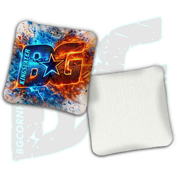 2026 BG Multiple Bag Models "Hypercore" - ACL Pro Stamped Cornhole Bags - SET OF 4 BAGS