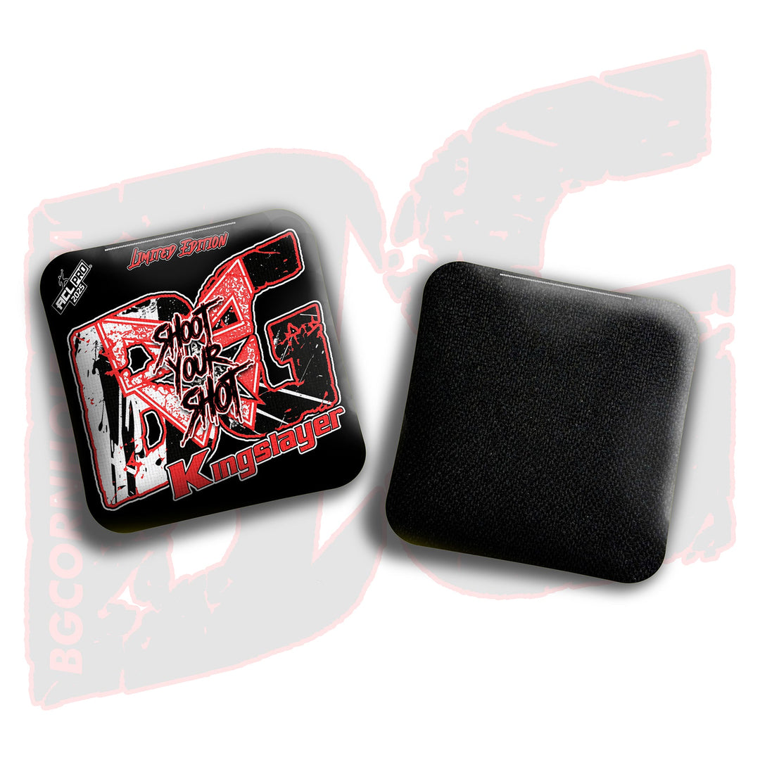 2026 Multiple Bag Models "Shoot Your Shot” Collab - ACL Pro Stamped Cornhole Bags - SET OF 4 BAGS