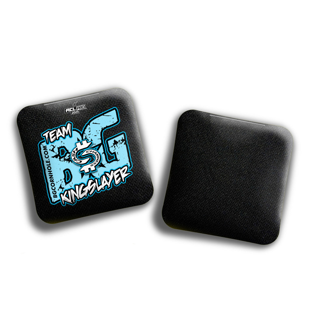 2026 BG Multiple Bag Models - “CA$H CHAMNESS” - ACL Pro Stamped Cornhole Bags - SET OF 4 BAGS