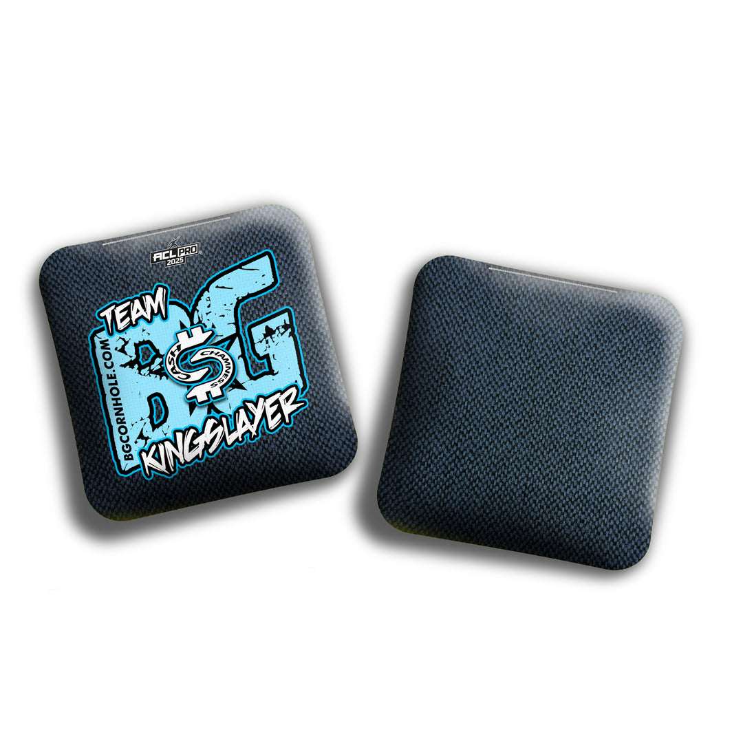 2026 BG Multiple Bag Models - “CA$H CHAMNESS” - ACL Pro Stamped Cornhole Bags - SET OF 4 BAGS