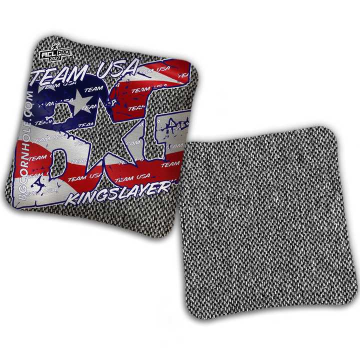 2027 BG Multiple Bag Models "TEAM USA" - ACL Pro Stamped Cornhole Bags - SET OF 4 BAGS