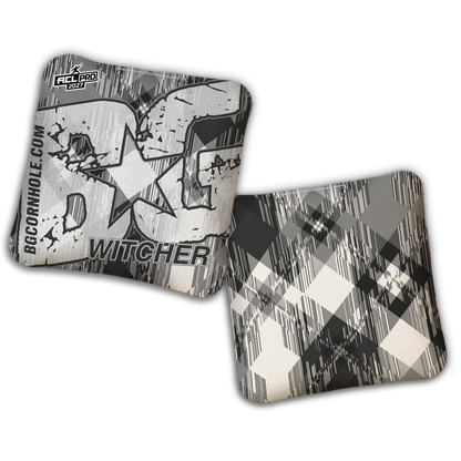 2027 BG Multiple Bag Models "LUMBERJACK GLITCH" - ACL Pro Stamped Cornhole Bags - SET OF 4 BAGS