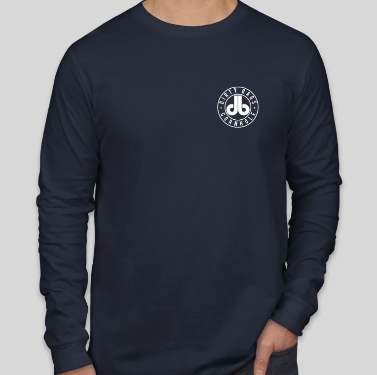 Long Sleeve Shirt with db logo - Navy Blue