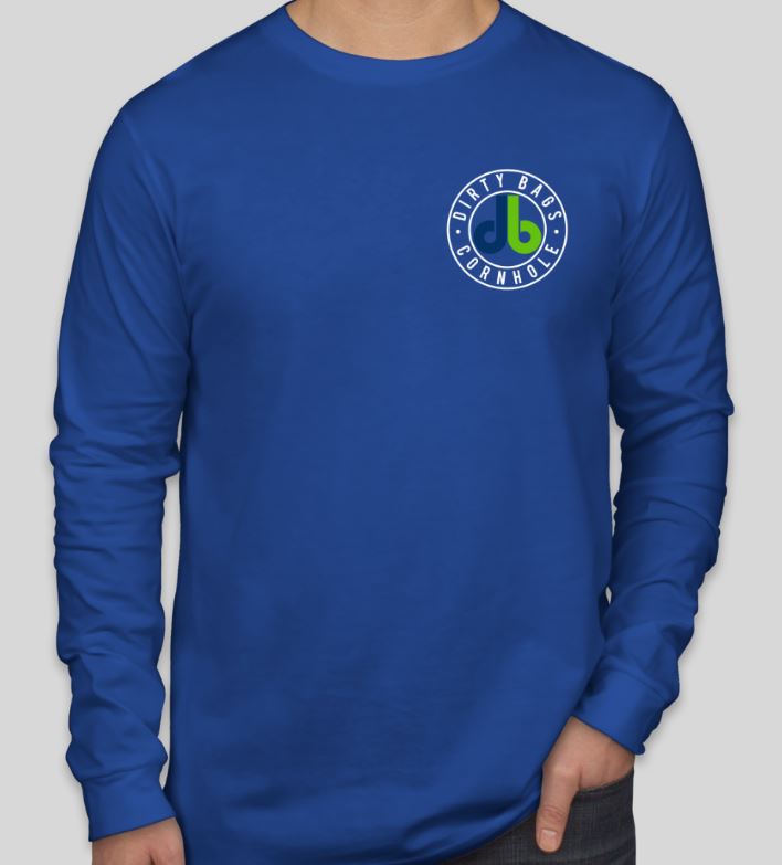 Long Sleeve Shirt with db logo - Royal