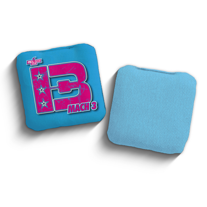 2026 Brotherhood Cornhole Mach 3 Broadcast Edition ACL Pro Stamped Cornhole Bags