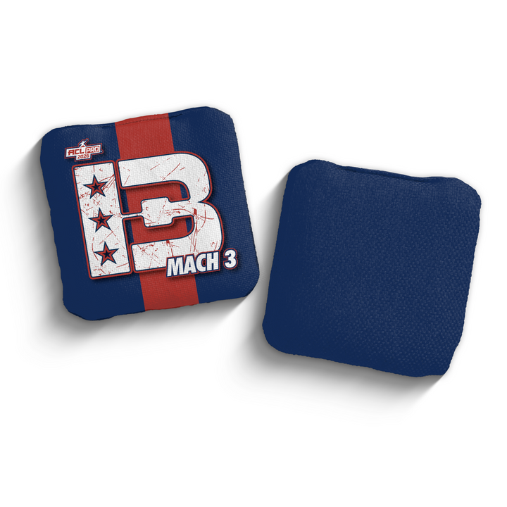 2026 Brotherhood Cornhole Mach 3 National East Division ACL Pro Stamped Cornhole Bags