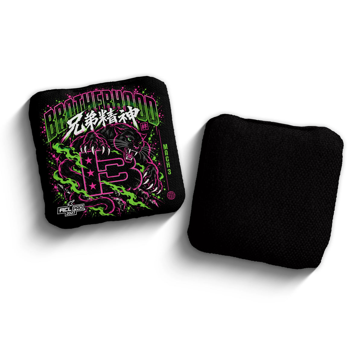 2027 Brotherhood Cornhole Mach 3 Different Breed Edition ACL Pro Stamped Cornhole Bags