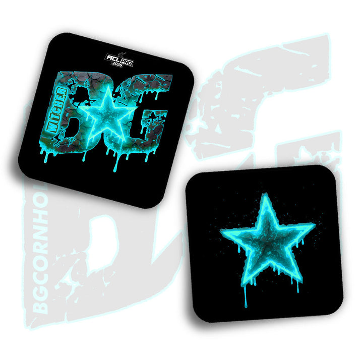 2026 BG Multiple Bag Models "Meltdown" - ACL Pro Stamped Cornhole Bags - SET OF 4 BAGS