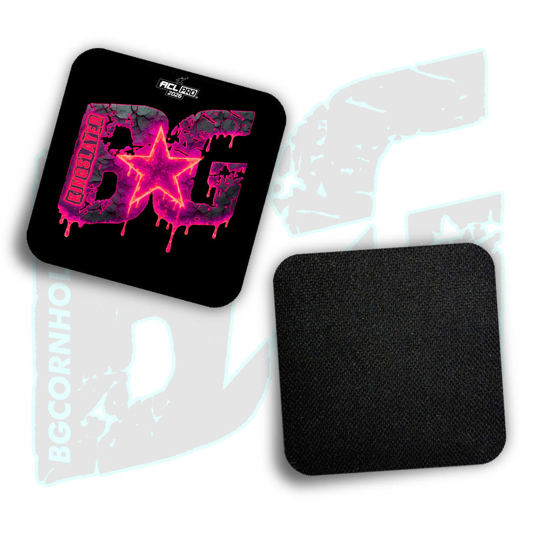 2026 BG Multiple Bag Models "Meltdown" - ACL Pro Stamped Cornhole Bags - SET OF 4 BAGS