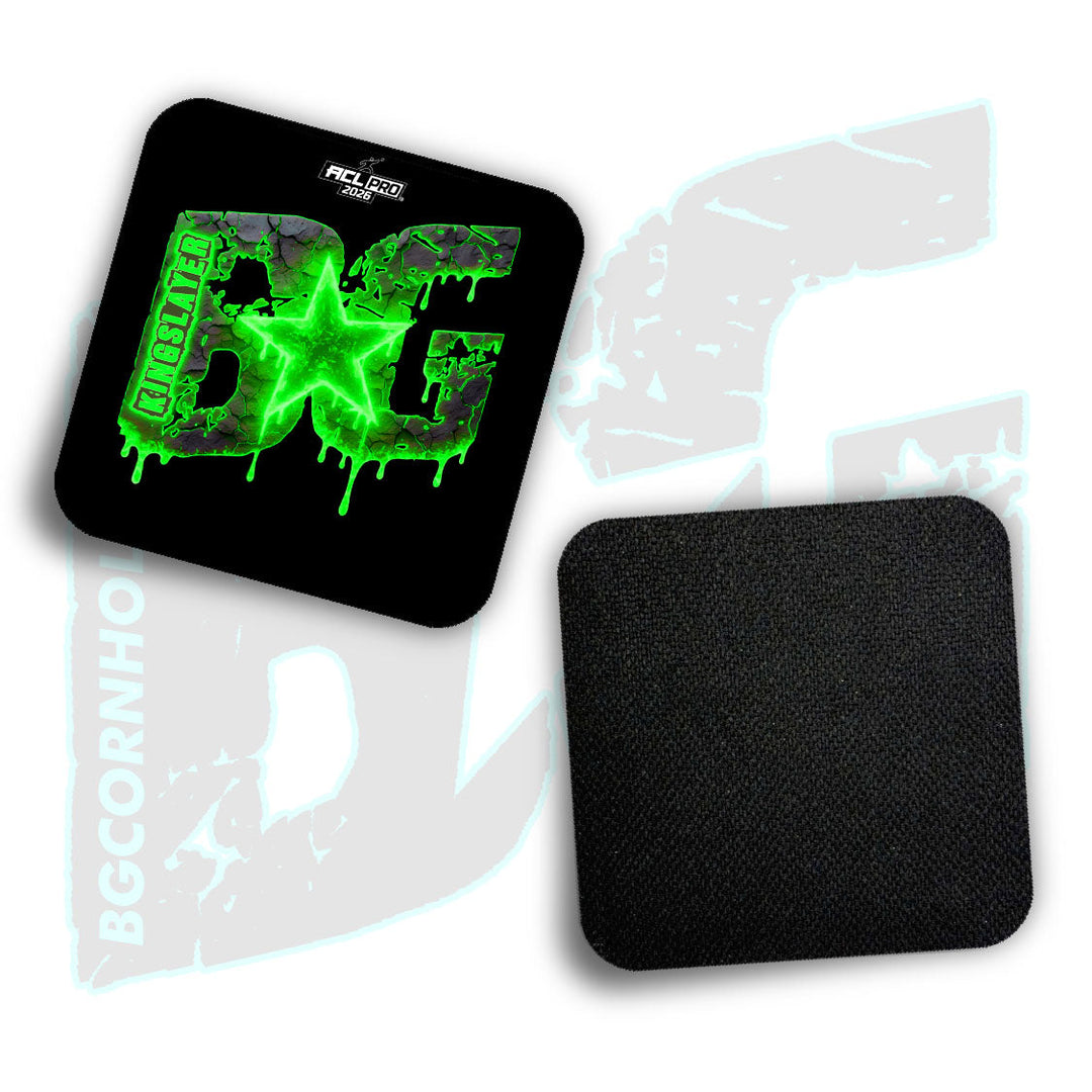 2026 BG Multiple Bag Models "Meltdown" - ACL Pro Stamped Cornhole Bags - SET OF 4 BAGS