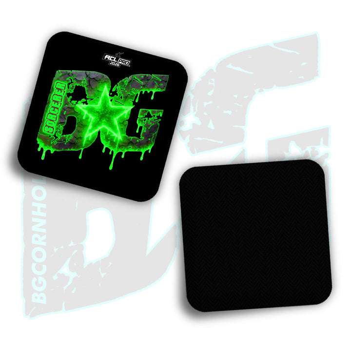 2026 BG Multiple Bag Models "Meltdown" - ACL Pro Stamped Cornhole Bags - SET OF 4 BAGS