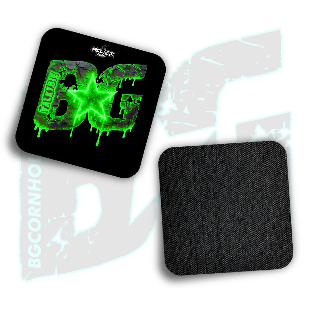 2026 BG Multiple Bag Models "Meltdown" - ACL Pro Stamped Cornhole Bags - SET OF 4 BAGS