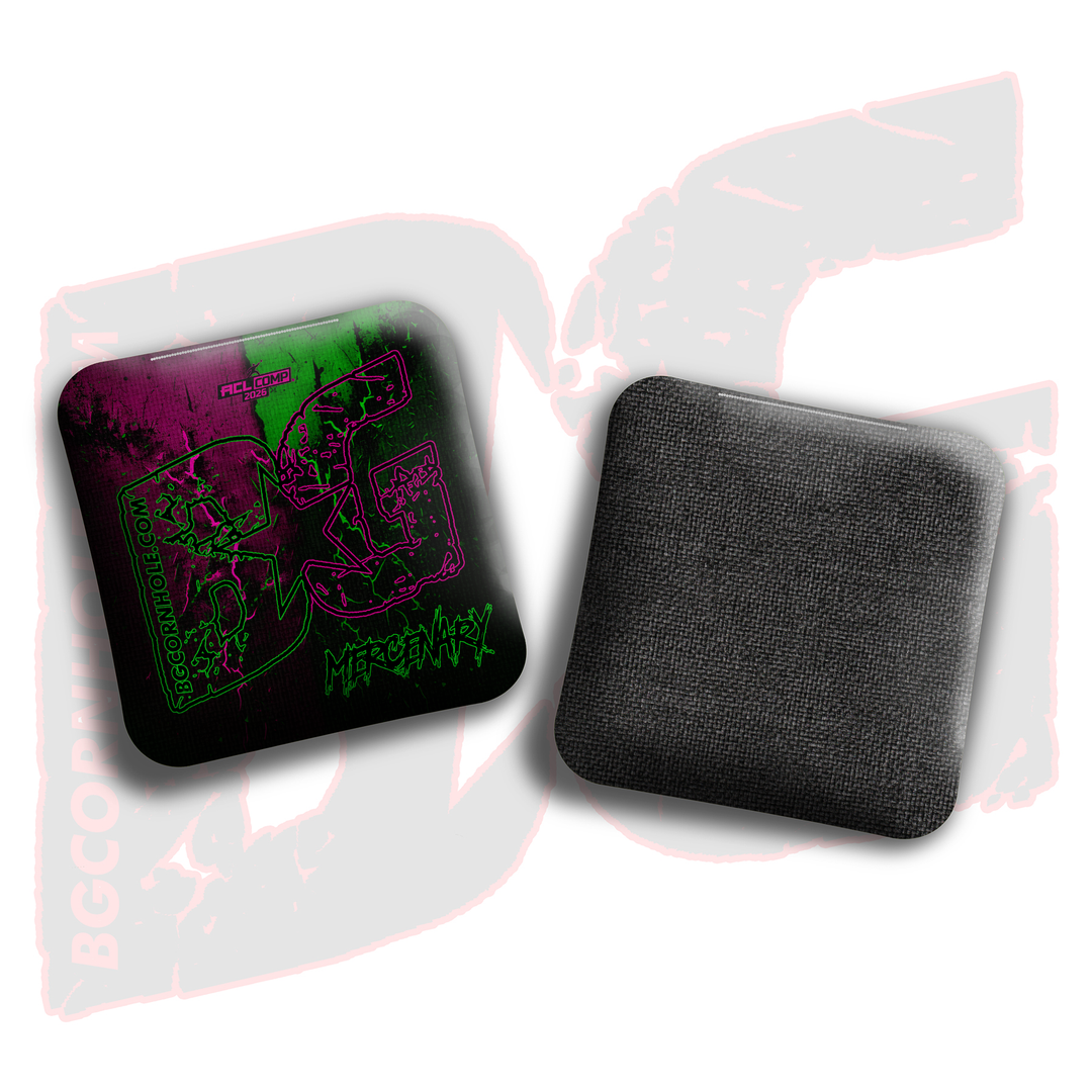 2026 BG Multiple Bag Models - "Devour" - ACL Comp Stamped Cornhole Bags - SET OF 4 BAGS