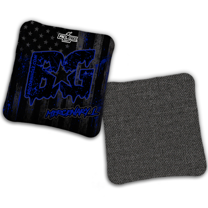 2027 BG Multiple Bag Models "AMERICAN GRIT" - ACL Pro Stamped Cornhole Bags - SET OF 4 BAGS