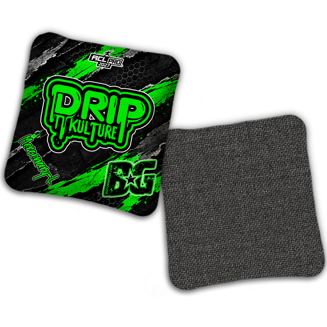 2027 Multiple Bag Models - DK x BG "OVERRIDE" - ACL Pro Stamped Cornhole Bags - Set of 4 Bags