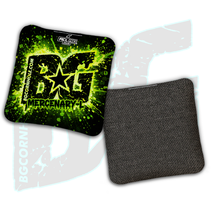 2026 BG Multiple Bag Models "Drip Splatter" - ACL Pro Stamped Cornhole Bags - SET OF 4 BAGS