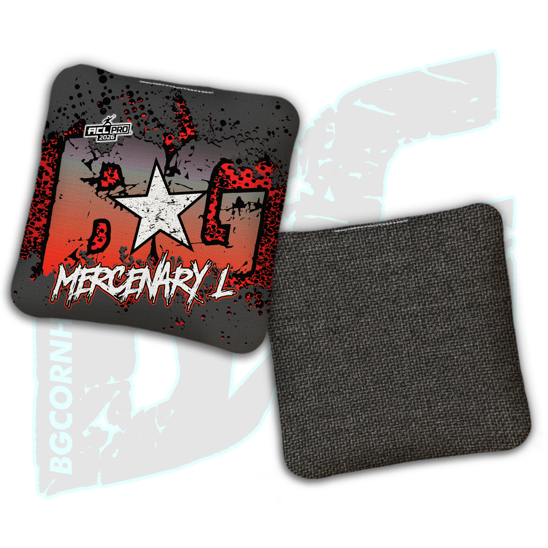 2026 BG Multiple Bag Models "Killer" - ACL Pro Stamped Cornhole Bags - SET OF 4 BAGS