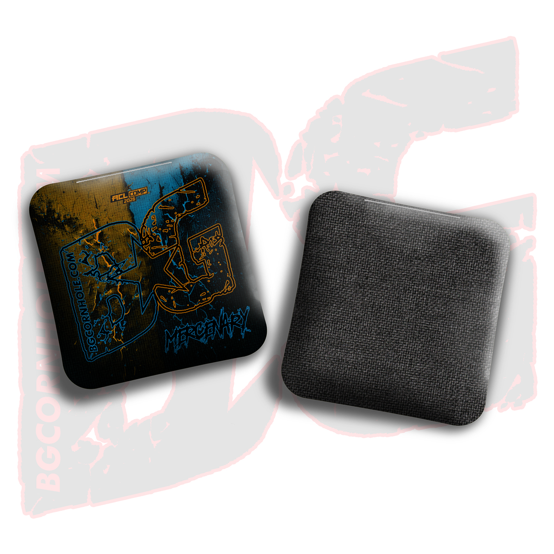 2026 BG Multiple Bag Models - "Devour" - ACL Comp Stamped Cornhole Bags - SET OF 4 BAGS
