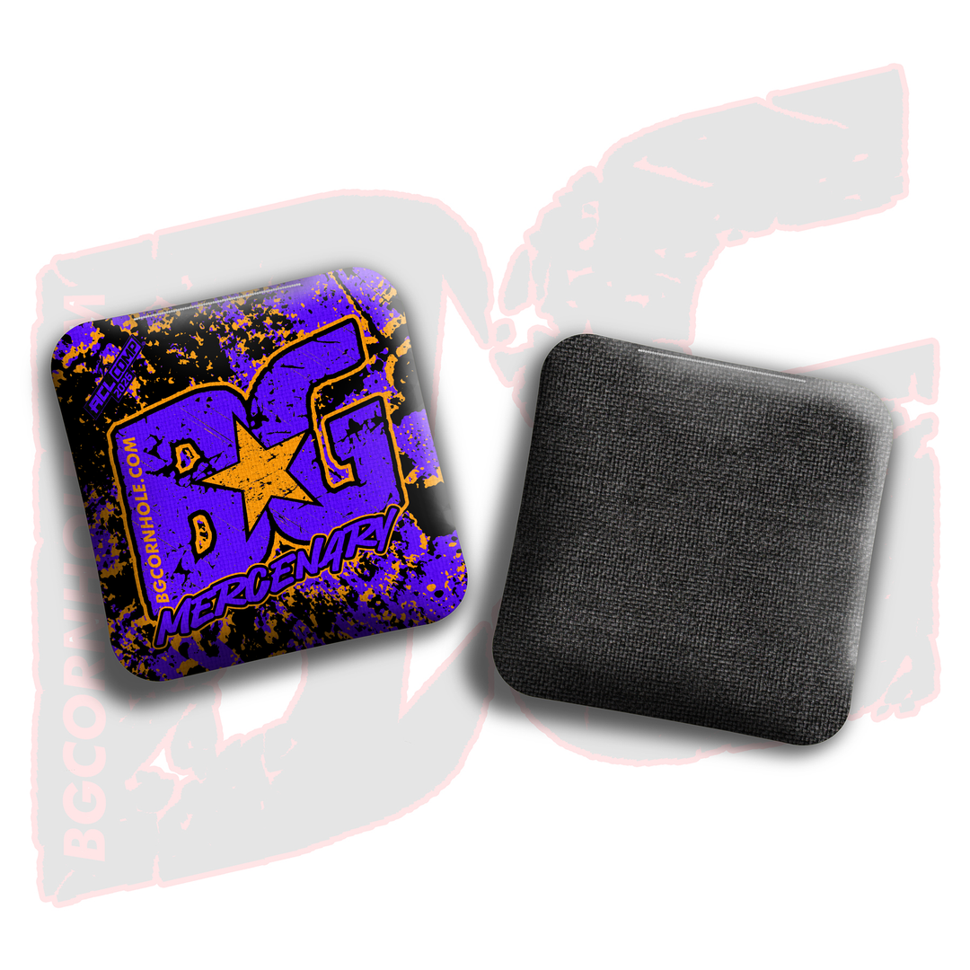 2026 BG Multiple Bag Models - "Grungy" - ACL Comp Stamped Cornhole Bags - SET OF 4 BAGS