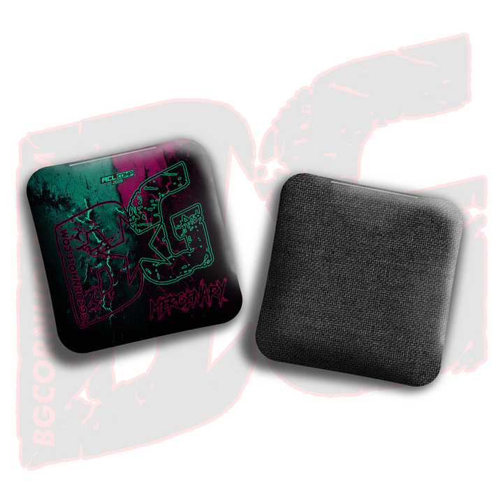 2026 BG Multiple Bag Models - "Devour" - ACL Comp Stamped Cornhole Bags - SET OF 4 BAGS