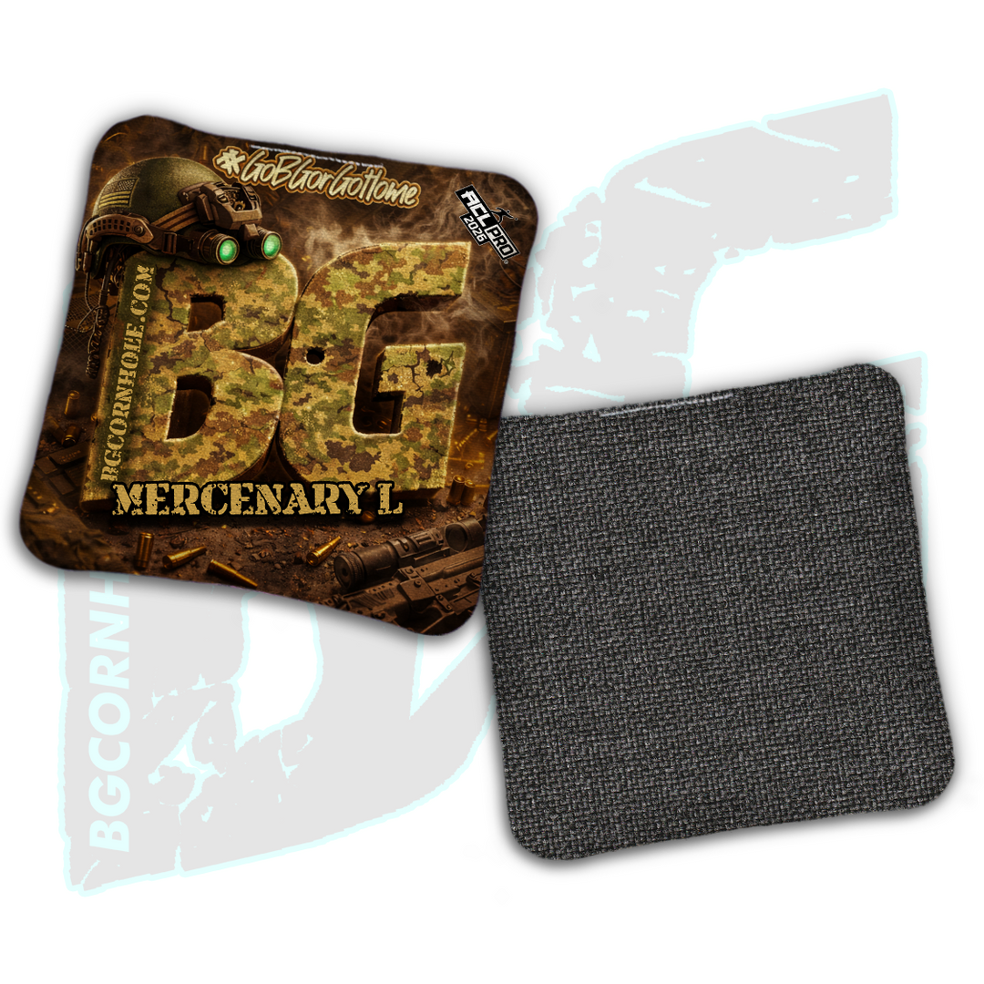 2026 BG Multiple Bag Models "Battlezone" - ACL Pro Stamped Cornhole Bags - SET OF 4 BAGS