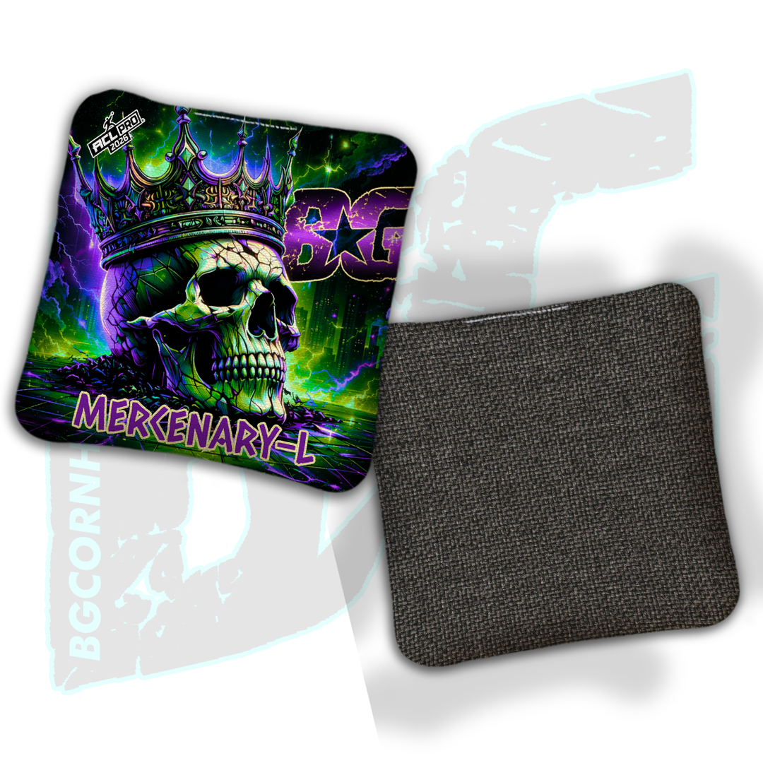 2026 BG Multiple Bag Models "Royal Ruins" - ACL Pro Stamped Cornhole Bags - SET OF 4 BAGS