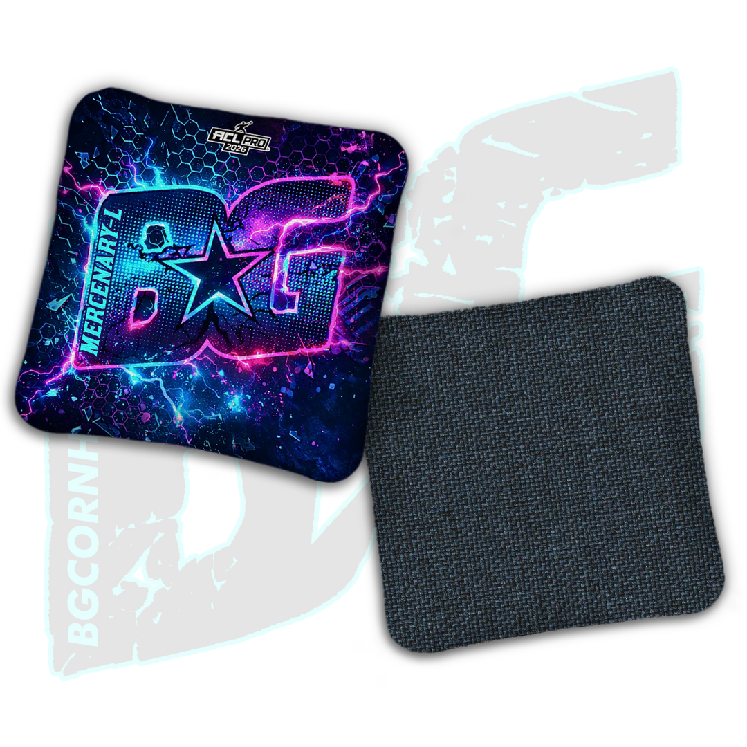 2026 BG Multiple Bag Models "Hypercore" - ACL Pro Stamped Cornhole Bags - SET OF 4 BAGS