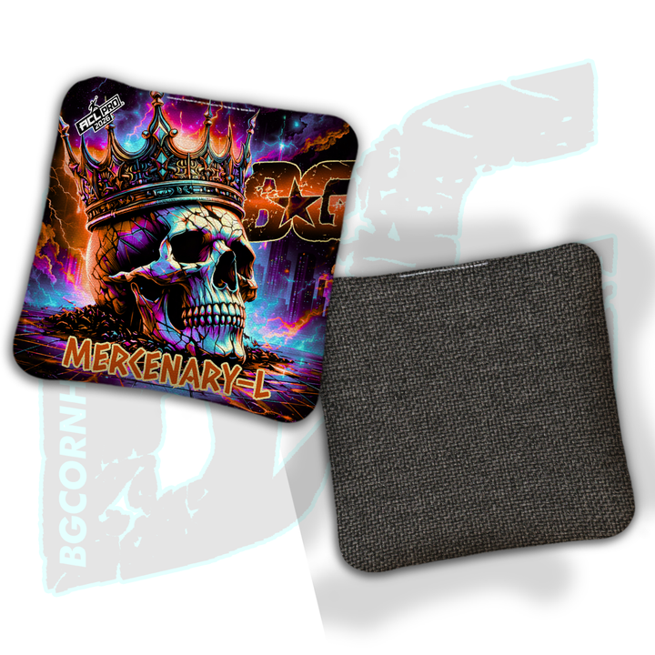 2026 BG Multiple Bag Models "Royal Ruins" - ACL Pro Stamped Cornhole Bags - SET OF 4 BAGS