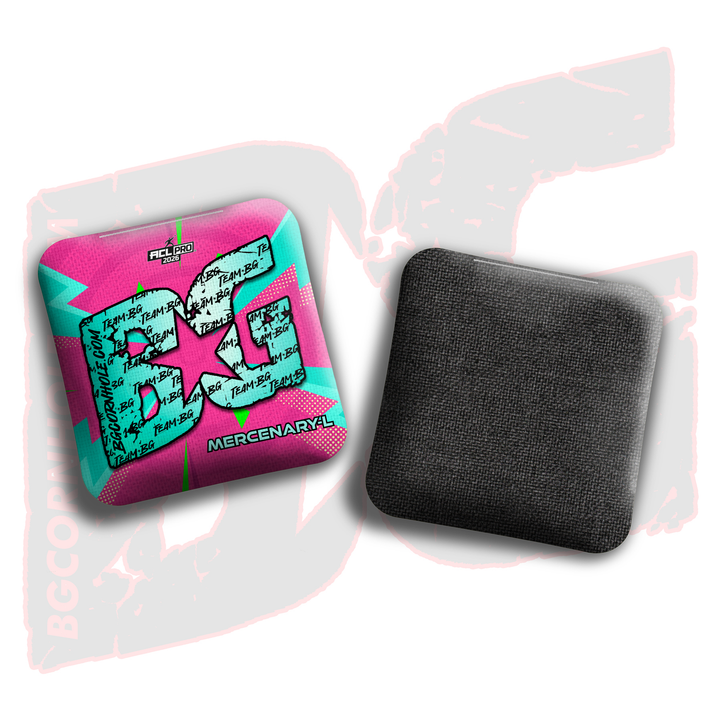 2026 BG Multiple Bag Models "Retro Strike" - ACL Pro Stamped Cornhole Bags - SET OF 4 BAGS