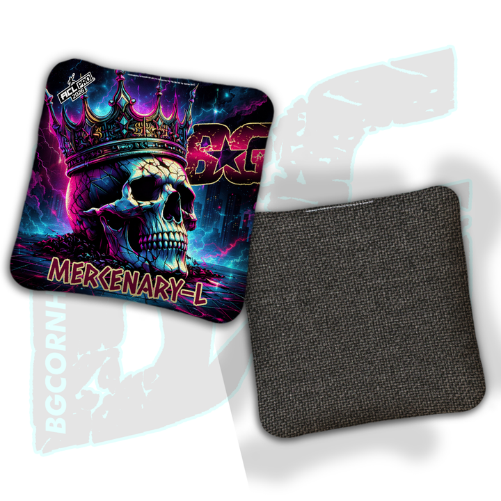 2026 BG Multiple Bag Models "Royal Ruins" - ACL Pro Stamped Cornhole Bags - SET OF 4 BAGS