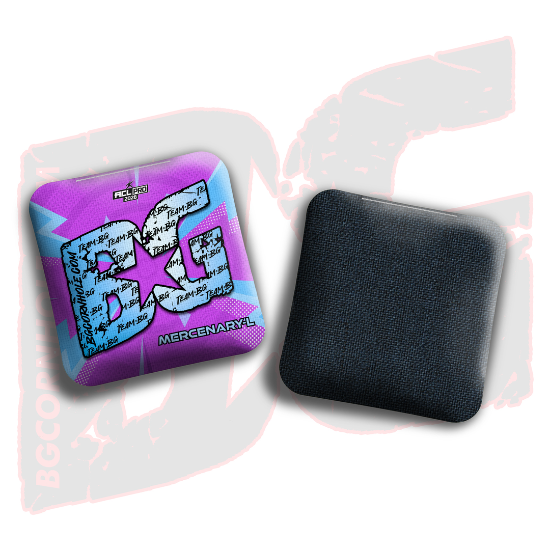 2026 BG Multiple Bag Models "Retro Strike" - ACL Pro Stamped Cornhole Bags - SET OF 4 BAGS