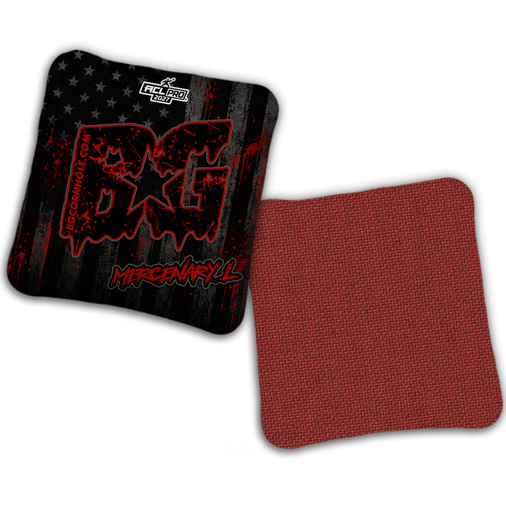 2027 BG Multiple Bag Models "AMERICAN GRIT" - ACL Pro Stamped Cornhole Bags - SET OF 4 BAGS