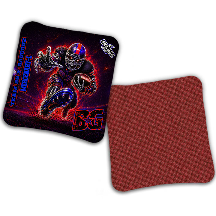 2027 BG Multiple Bag Models "FINAL DRIVE" - ACL Pro Stamped Cornhole Bags - SET OF 4 BAGS