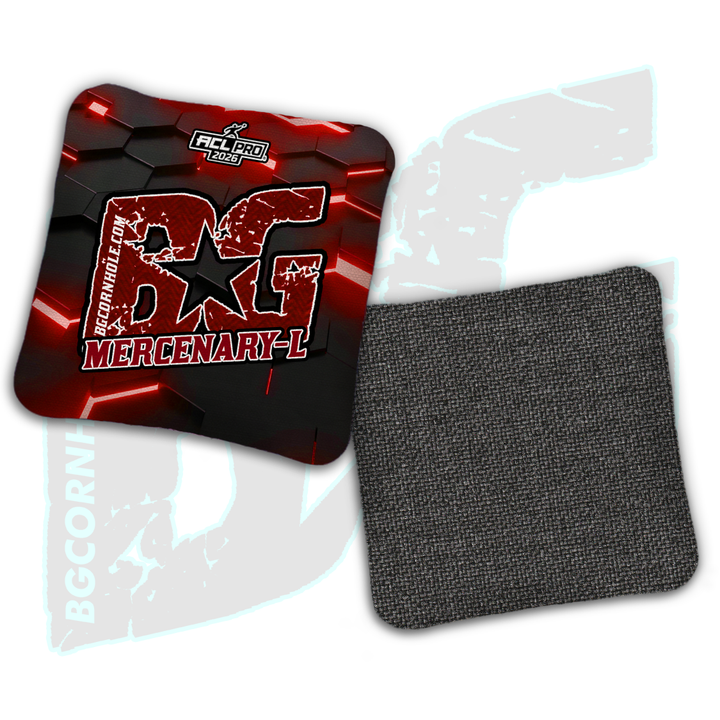 2026 BG Multiple Bag Models "Hex" - ACL Pro Stamped Cornhole Bags - SET OF 4 BAGS