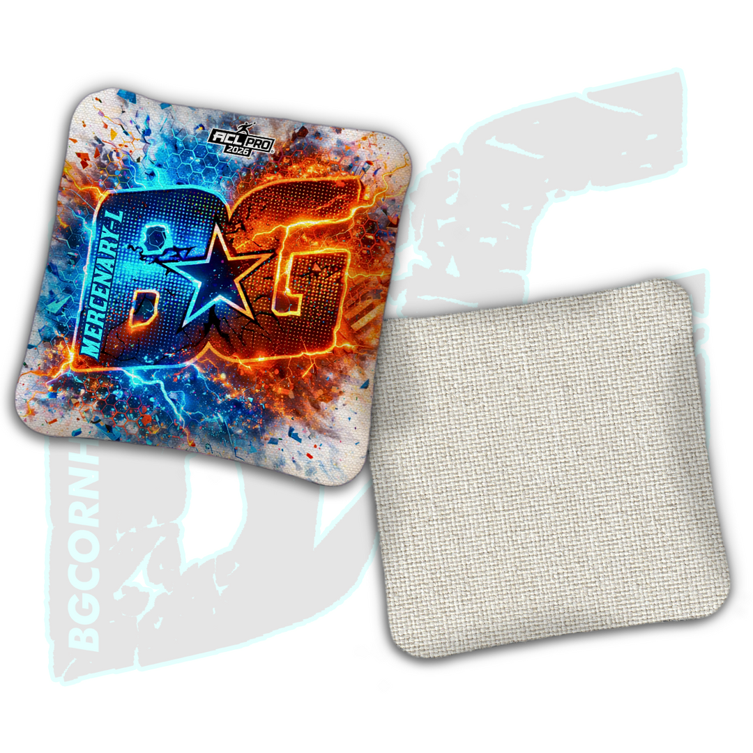 2026 BG Multiple Bag Models "Hypercore" - ACL Pro Stamped Cornhole Bags - SET OF 4 BAGS