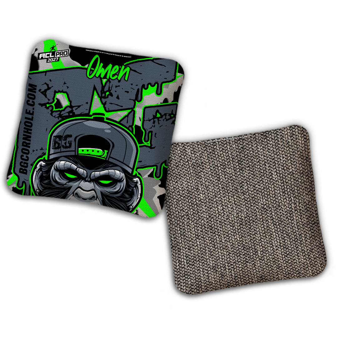 2027 BG Multiple Bag Models "MONKEY BUSINESS" - ACL Pro Stamped Cornhole Bags - SET OF 4 BAGS